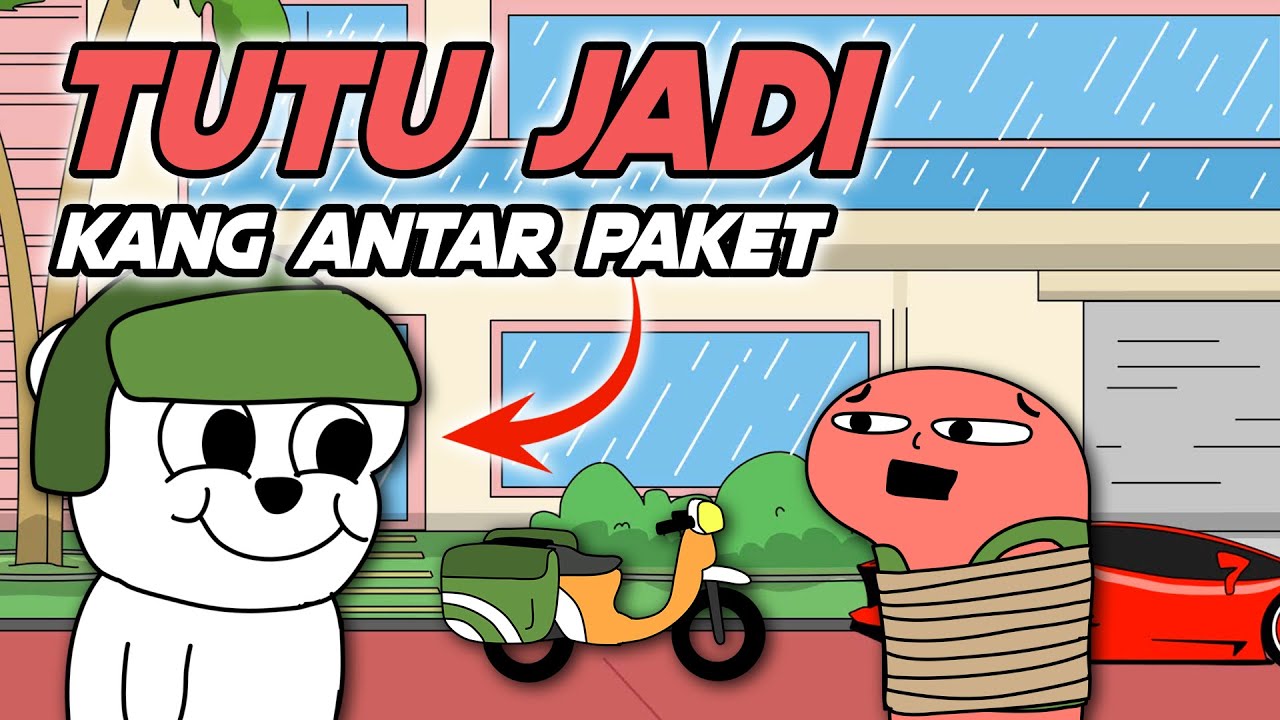 Tutu Jadi Kang Antar Paket