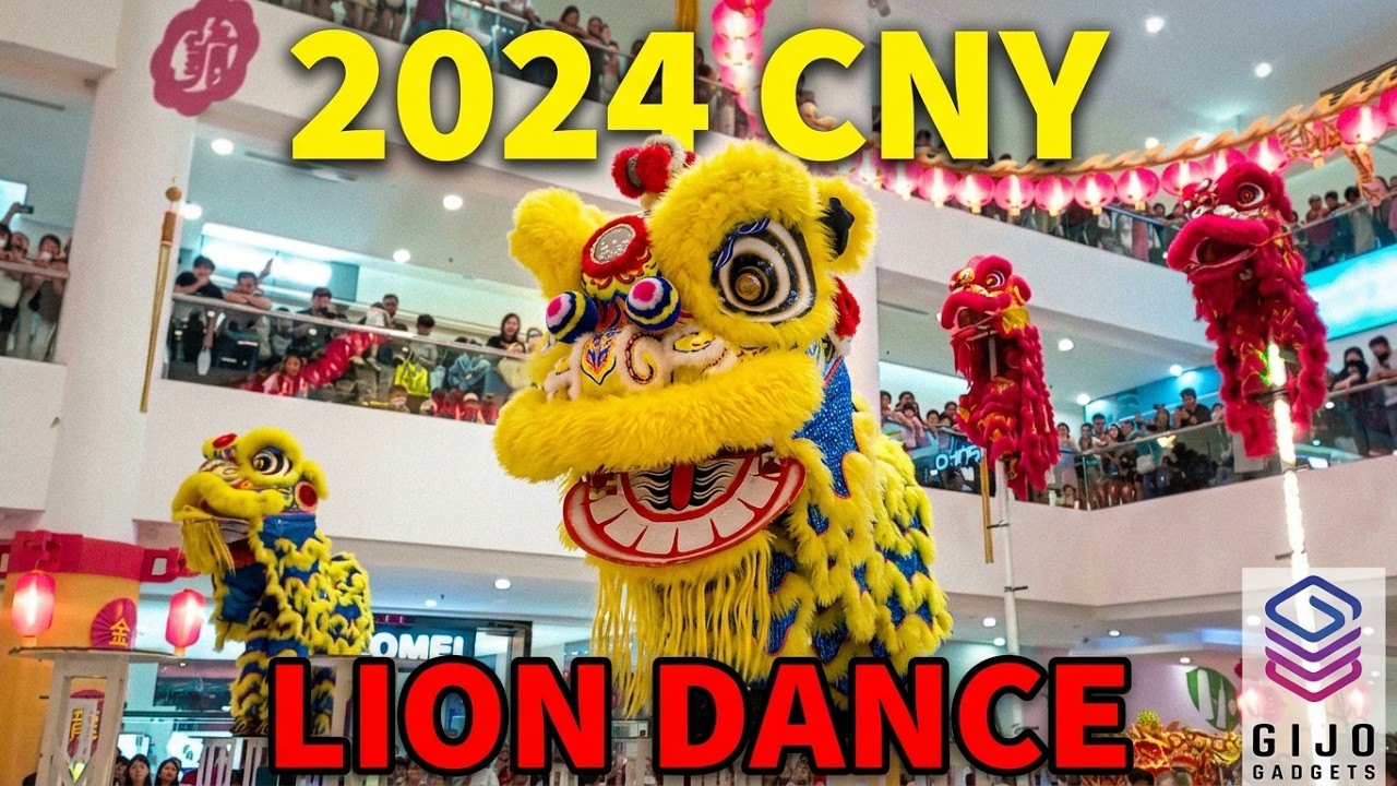 舞龙麒狮 2024 CNY Spectacular Loong Tian Men Lion Dance Extravaganza Suria Mall Kota Kinabalu Sabah