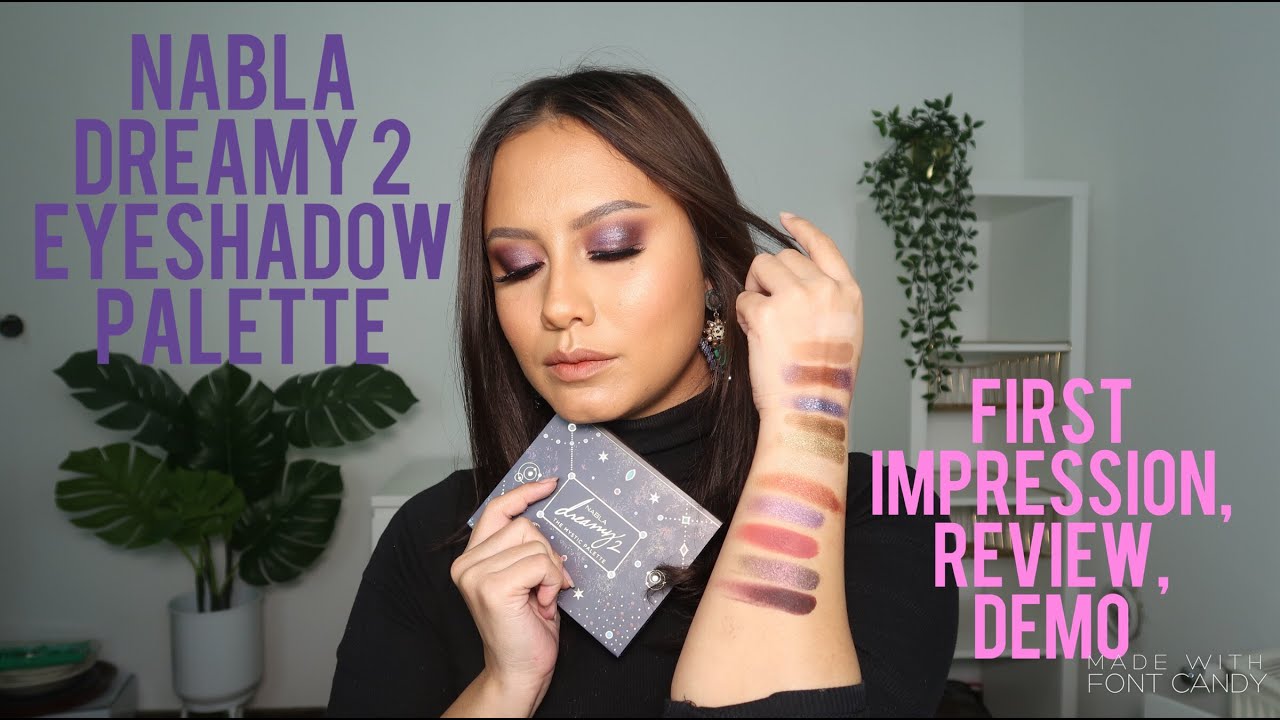 NABLA DREAMY 2 EYESHADOW PALETTE | FIRST IMPRESSION, REVIEW, DEMO | BAHASA | CATLEYADEA