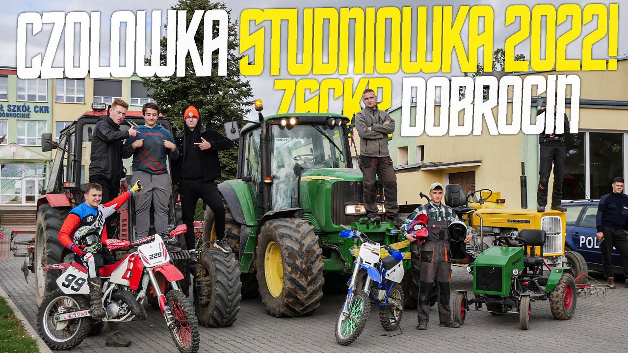 ✩ 🇵🇱 Czołówka Studniówka 2022 ✩ ZSCKR Dobrocin ✩ Palący się MTZ't ✩ Crossy ✩ Straż Pożarna - Policja
