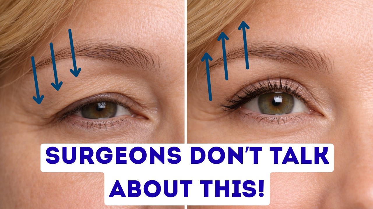 Women Wish They Did These Exercises Earlier | Lift Hooded Eyelids Naturally