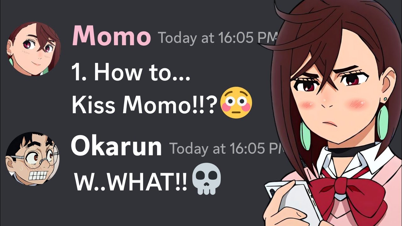 If Momo Finds Okarun's Search History...