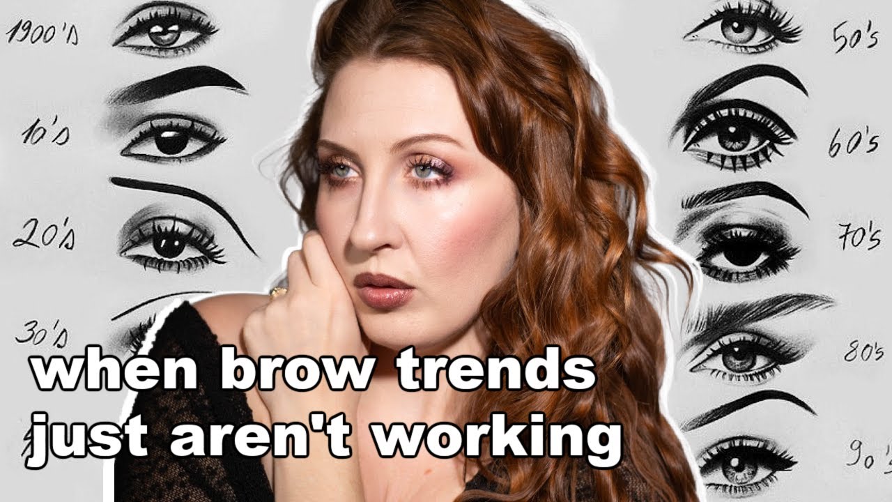 Современные тренды в оформлении бровей мне не подошли.