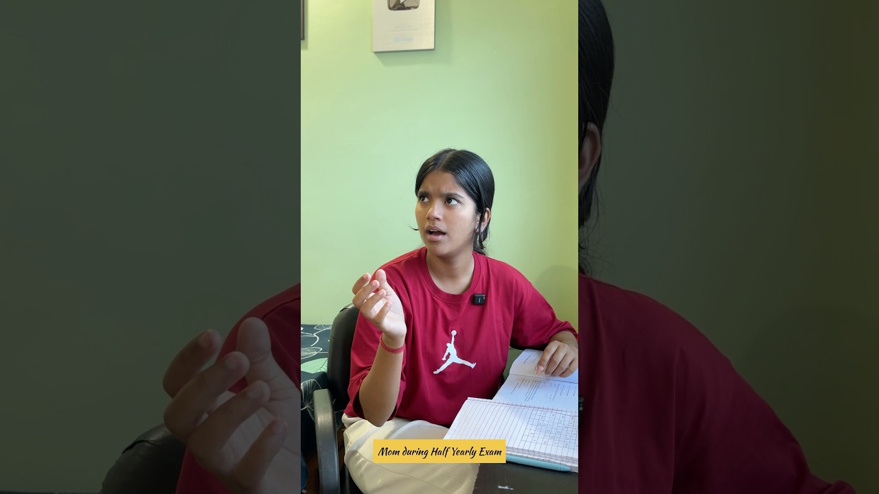 Mom during half yearly exam 😱 | Laksha Joshi | #shorts