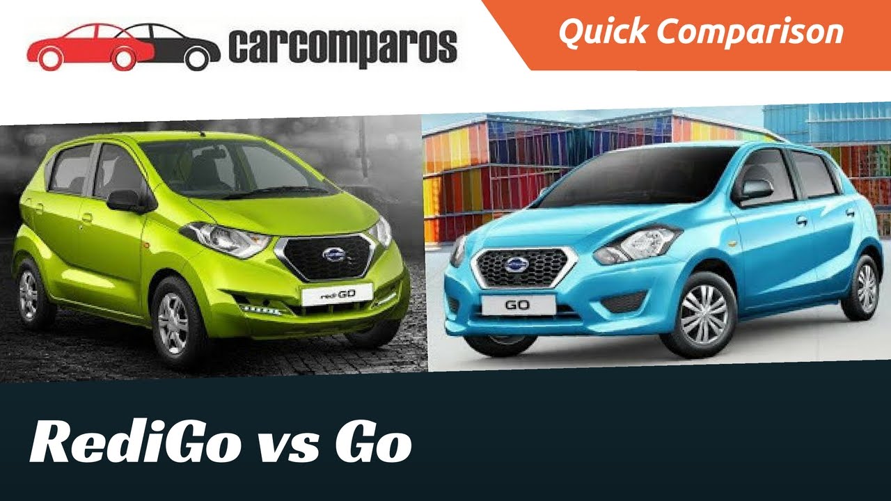Datsun Redi Go vs Datsun Go Comparison Review