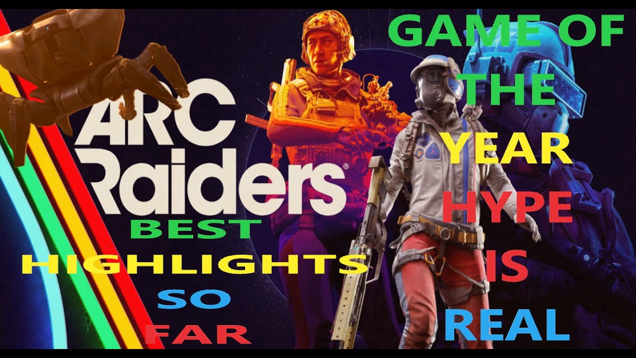 LOVE THIS GAME [ ARC RAIDERS ] THE HYPE IS SO REAL!!!! PVP HIGHLIGHTS