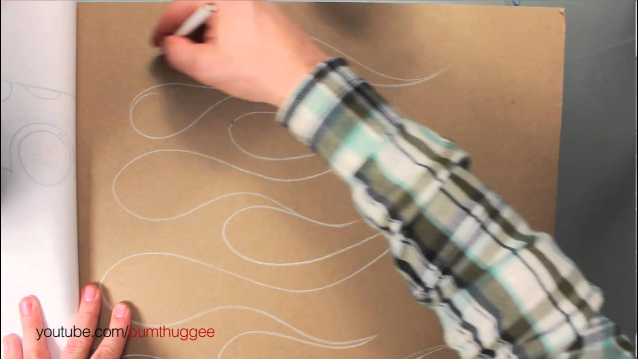 How to Draw Flames for Cars (Part 2)