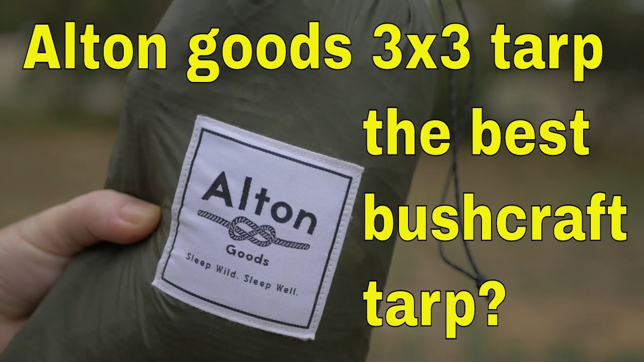 Обзор сверхлегкого брезента Alton Goods 3x3. Лучше ли он, чем сверхлегкий брезент DD Hammocks?