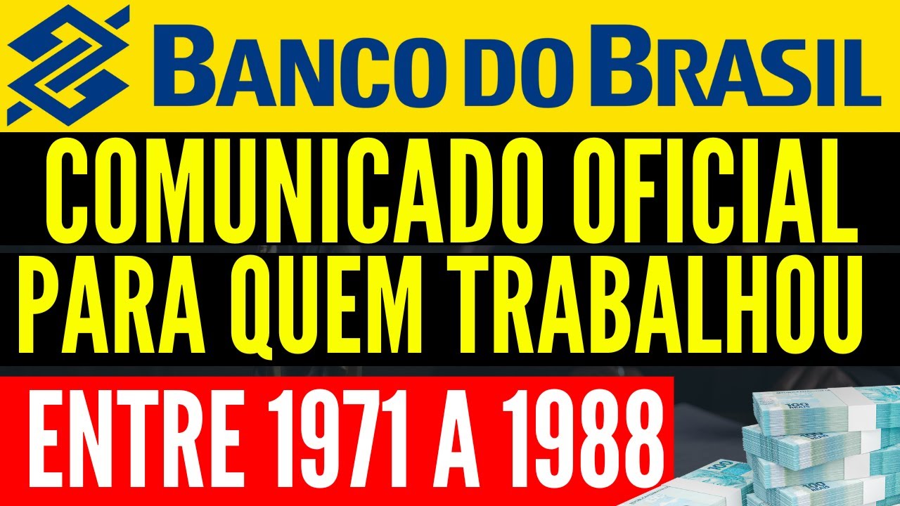 BANCO DO BRASIL CONVOCA TRABALHADORES PARA RECEBER GRANA DO PASEP / DECISÃO DA JUSTIÇA!