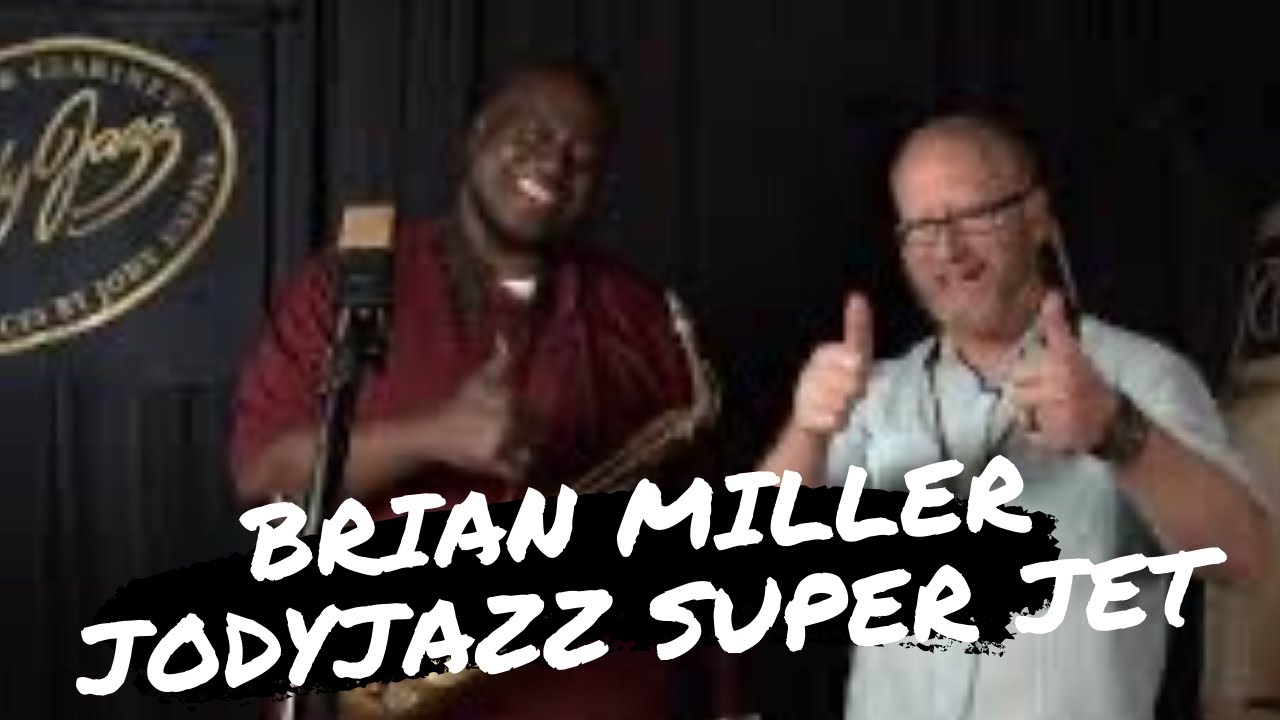 Брайан Миллер играет на мундштуке JodyJazz Super Jet Alto