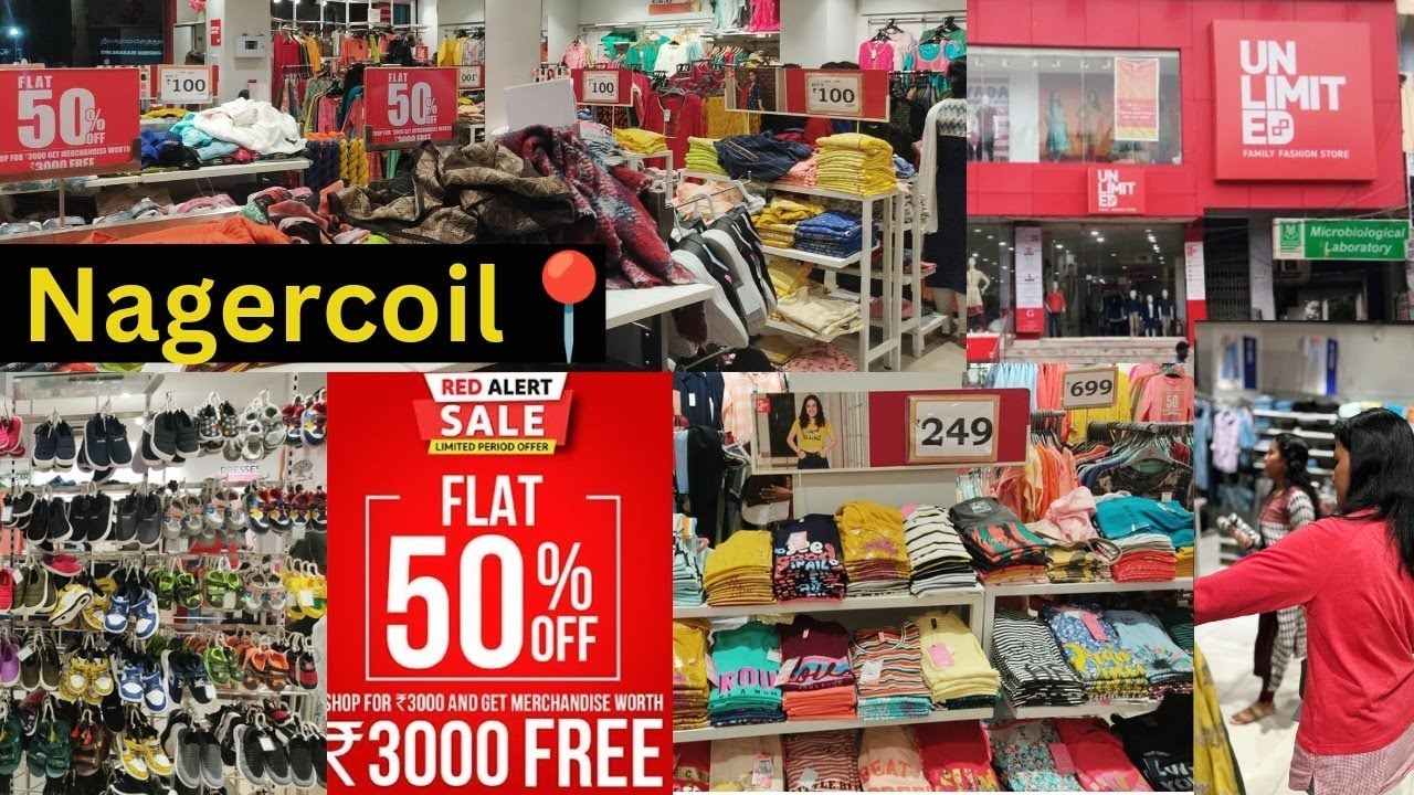 🔴RED ALERT Sale live now...🚨Nagercoil unlimited shopping🛍️💸MUST VISIT🤑#unlimited #shopping #shop