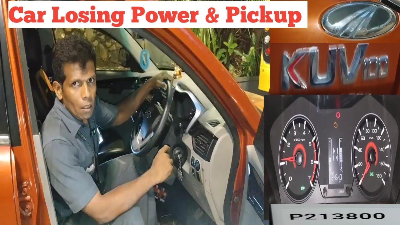 CarLosing Power & Pickup When Accelerating 60+KM Speed Mahindra Kuv 100 | DTC Code P213800