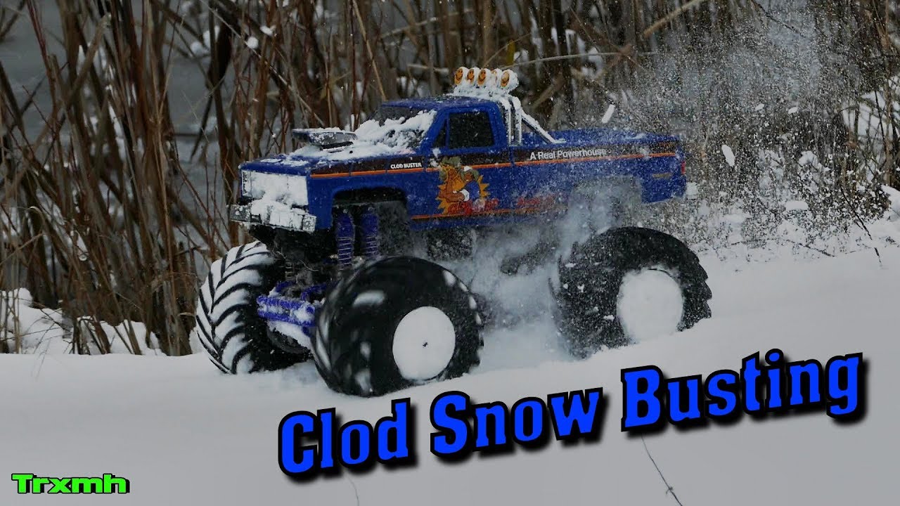 Tamiya Clod Buster Snow Busting (2017 October)