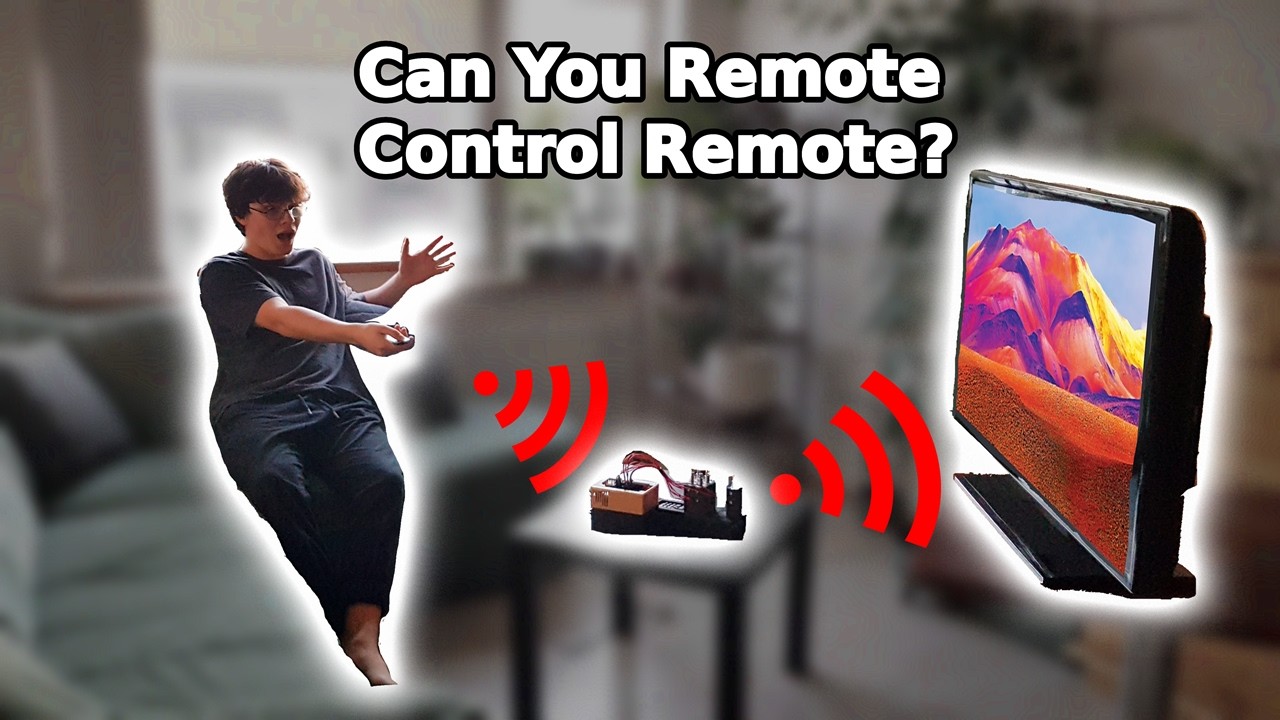 I Made a Remote to Control My Other Remote - Does it Work?