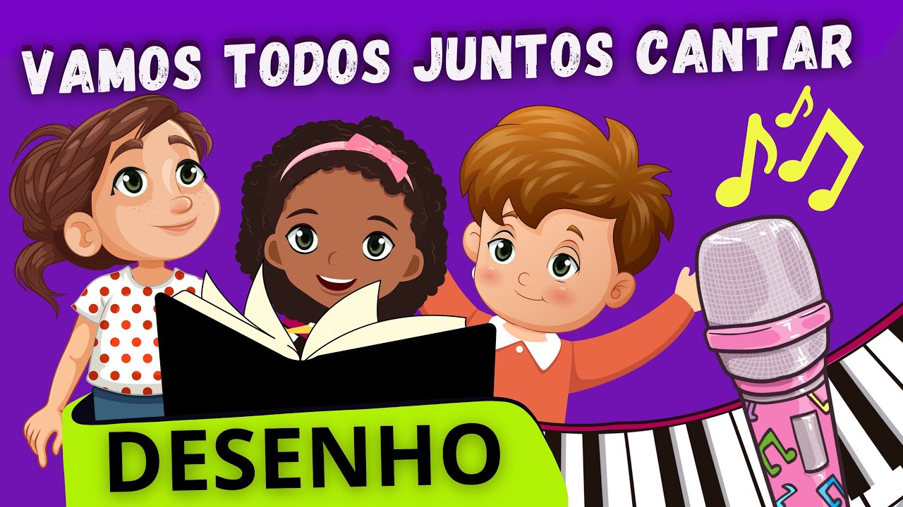 EM DESENHO | VAMOS TODOS JUNTOS CANTAR | 460  - Meire e Tiele