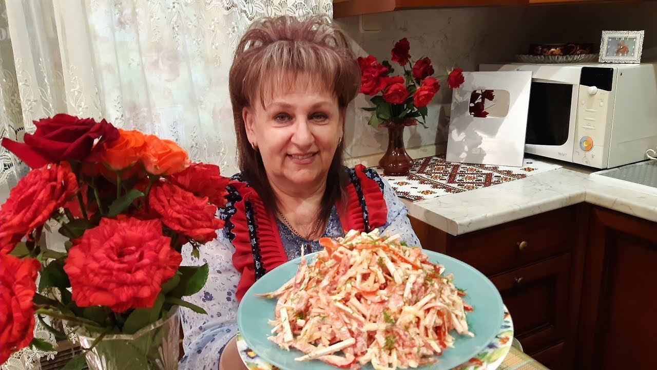 Обалденный САЛАТ. Красное море!