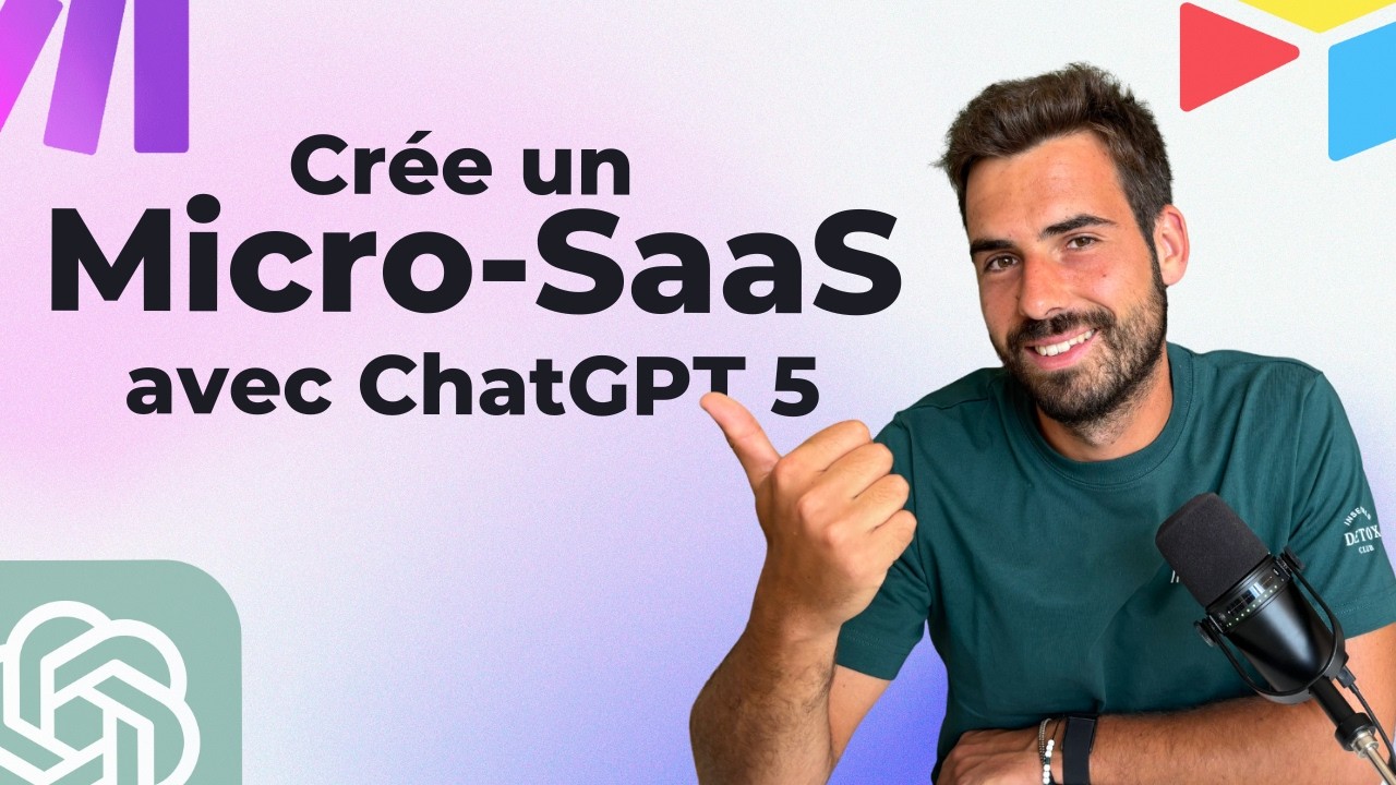 J'ai créé un Micro-SaaS en 60 minutes avec GPT5