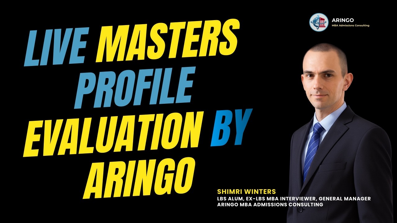 Live Masters Profile Evaluation by ARINGO | ARINGO.com