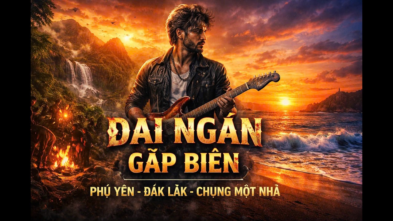 DAKLAK - PHÚ YÊN - VỀ CHUNG MỘT NHÀ I BLUES ROCK I MUSIC AI