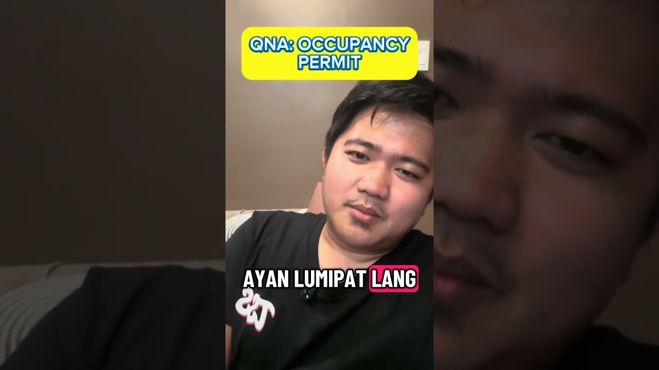 OCCUPANCY PERMIT | QNA Ep. 10 #kaconstruct  #constructionchannel  #construction #fyp 
