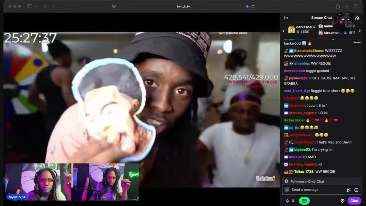 &ldquo;Kai Cenat x Snoop Dogg x Wiz Khalifa x Dj Ghost &ndash; Epic Smoke Session&rdquo;  FREESTYLE x smoke vest