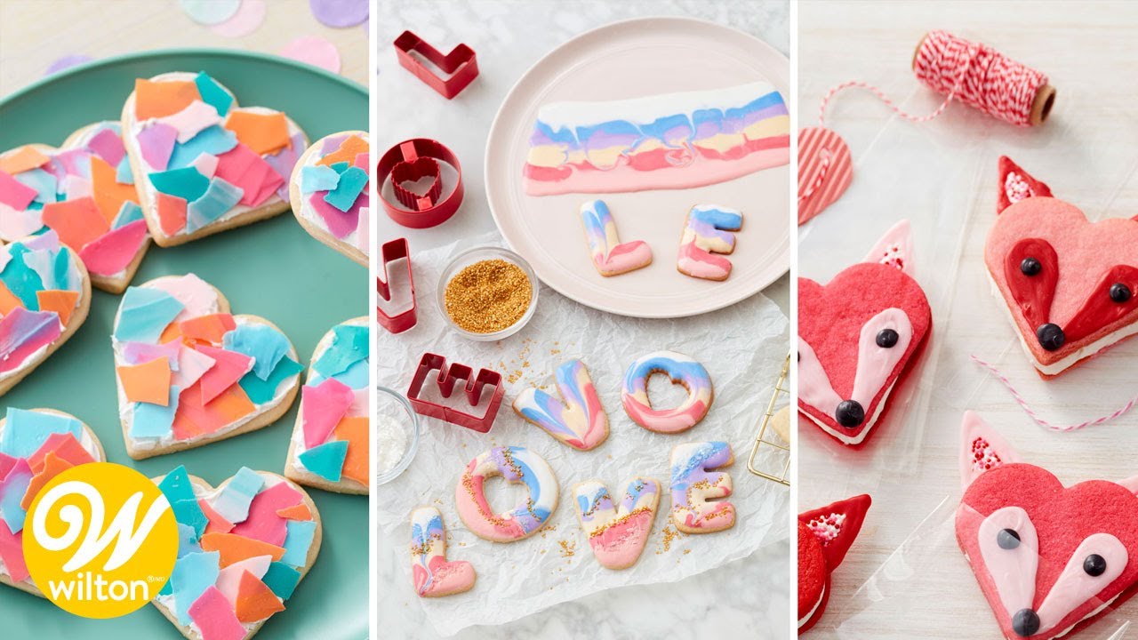 3 Sweet Valentine’s Day Cookie Ideas | Wilton