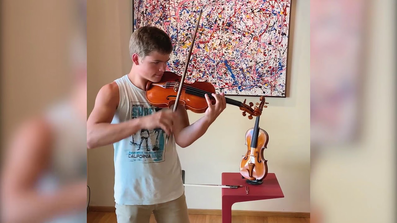 Anatol Toth Visits Amorim Fine Violins