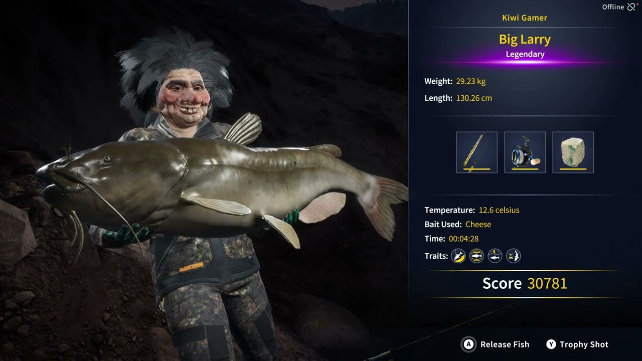 Legendary Fish Big Larry Call Of The Wild The Angler Golden Ridge Reserve 11 December 2025