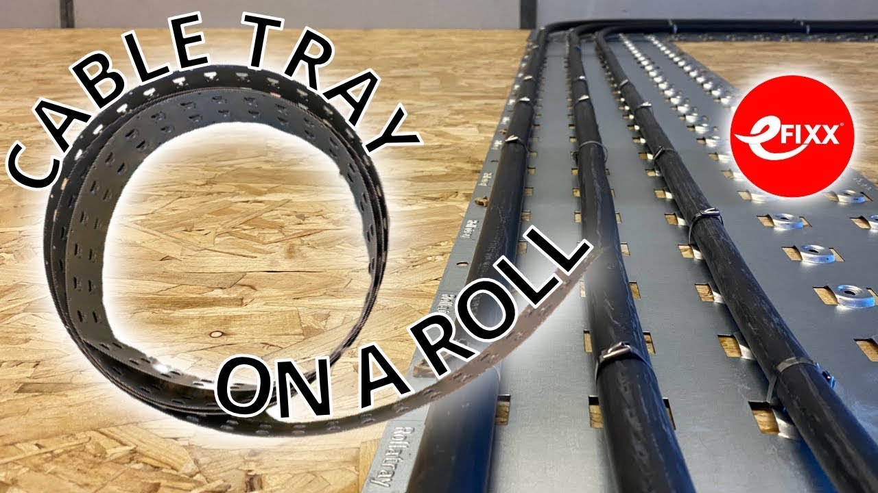 CABLE TRAY ON A ROLL - HOW DOES THAT WORK? - Rollatray