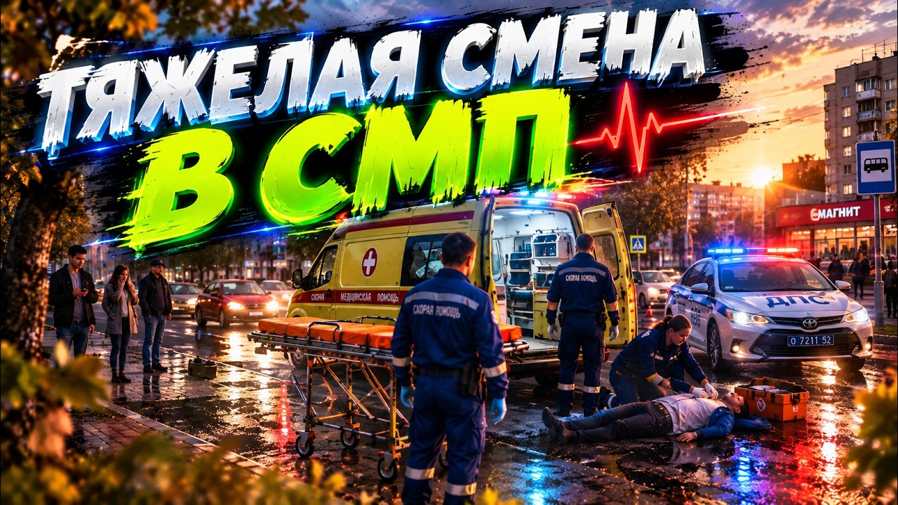 😃 РАБОТАЮ В СКОРОЙ ПОМОЩИ, ВТОРАЯ СМЕНА и СРОЧНЫЙ ВЫЗОВ! GreenTech Rp | CRMP | SAMP