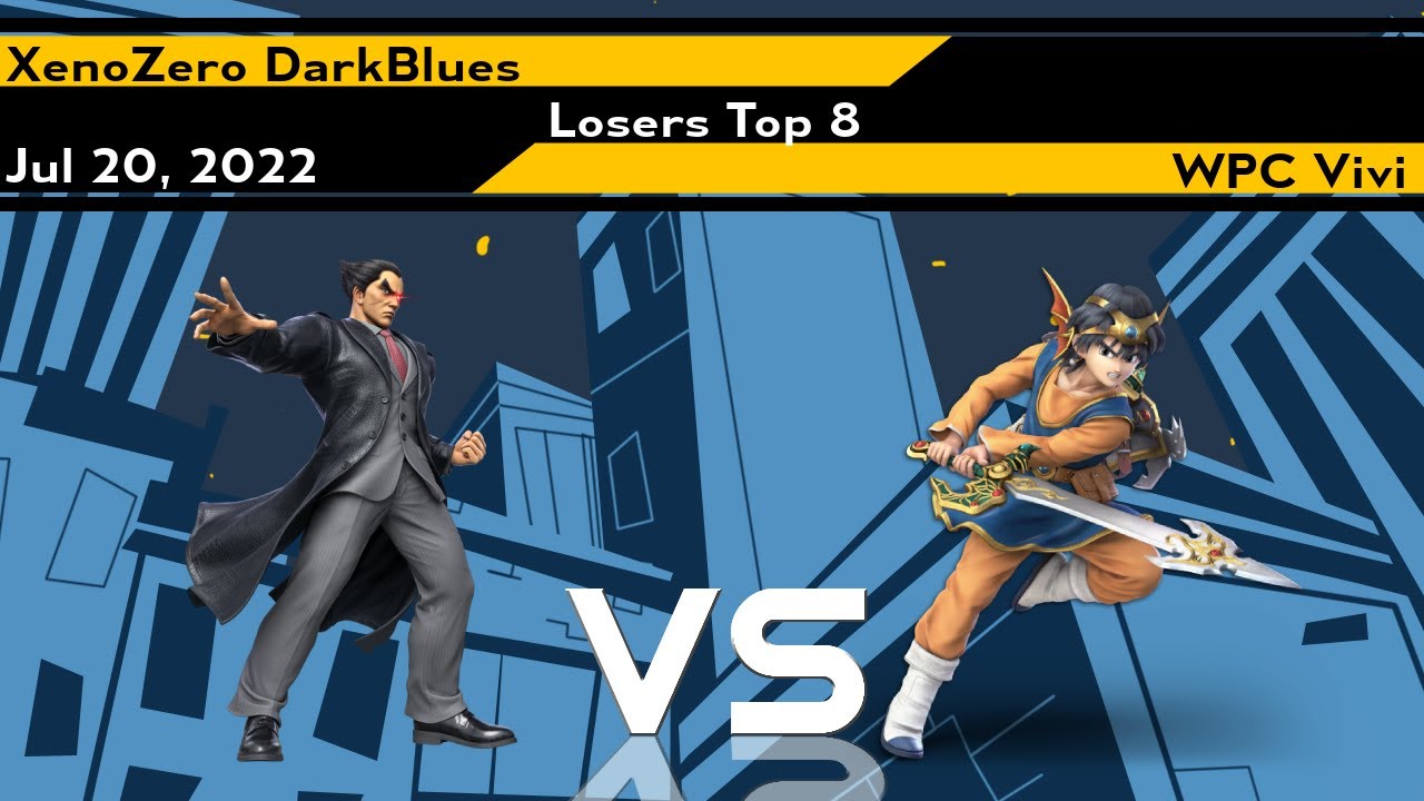 [Smash Ultimate] XenoZero | DarkBlues vs WPC | Vivi - Xeno250 (L.Top 8)