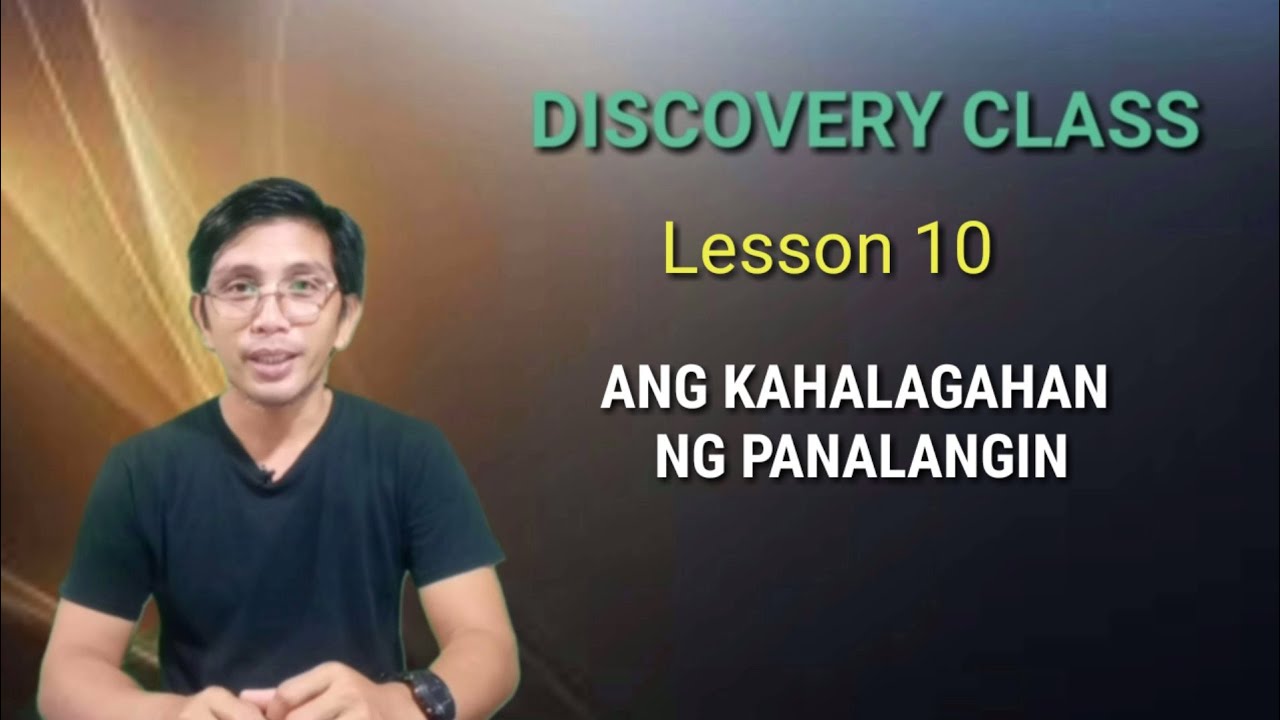ANG KAHALAGAHAN NG PANALANGIN..