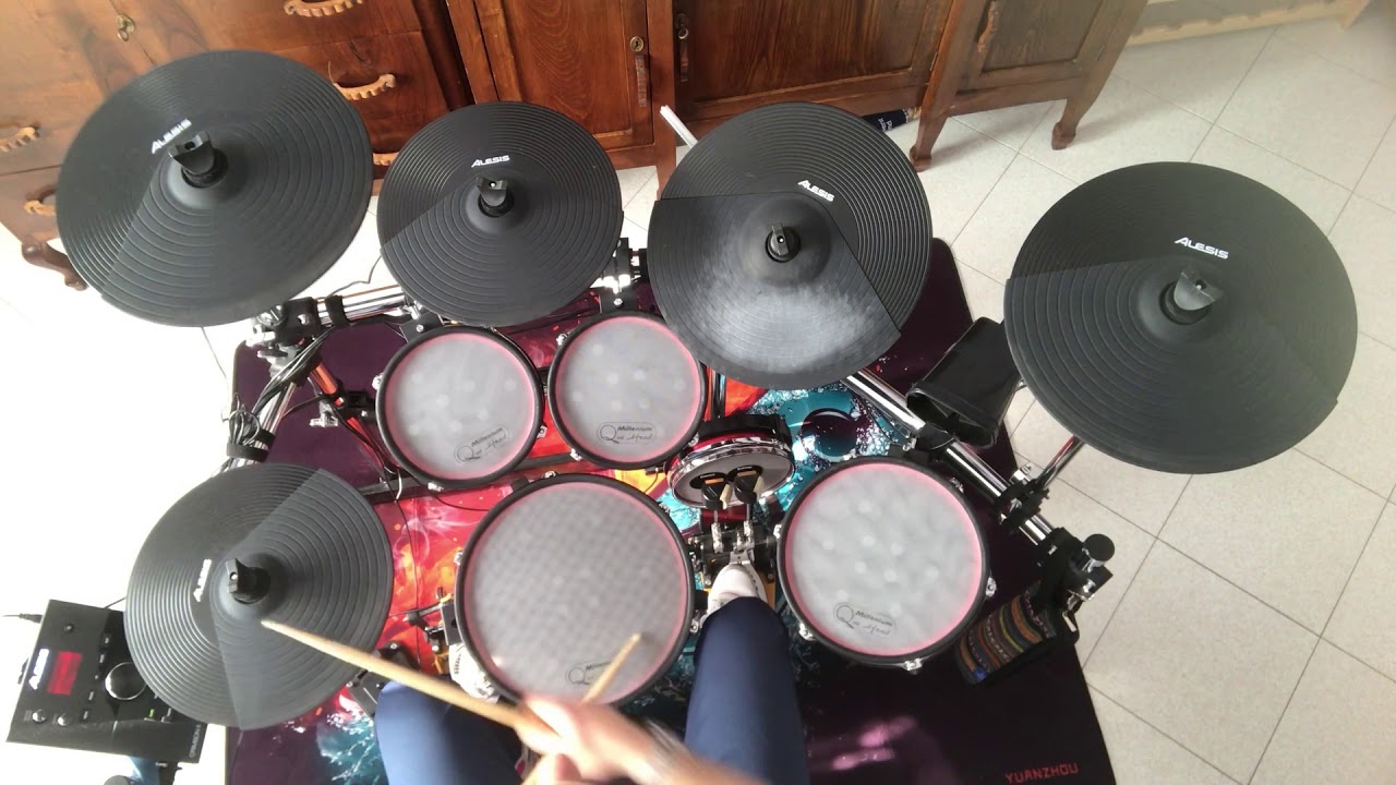 Lynch Mob - No good (HQ) - Drumcover by DragDrummer - Alesis Crimson II