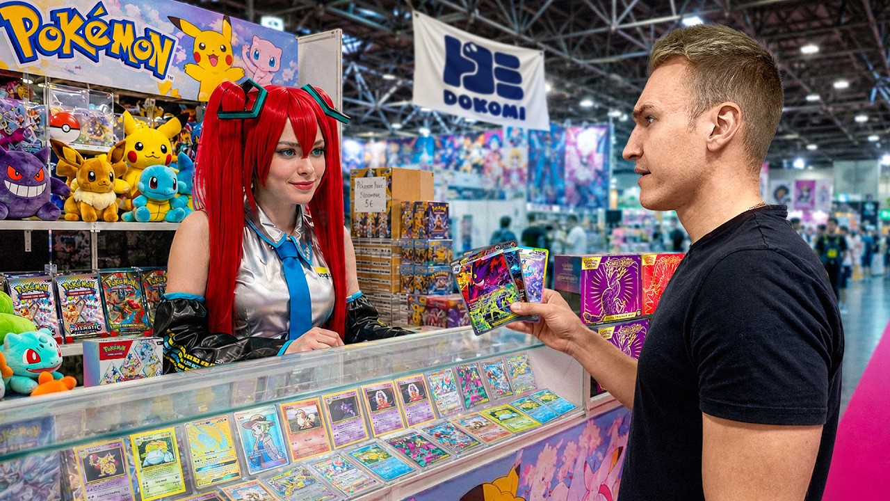 Ich finde eine riesen Pok&eacute;mon Halle auf der Anime Messe (DoKomi 2026)