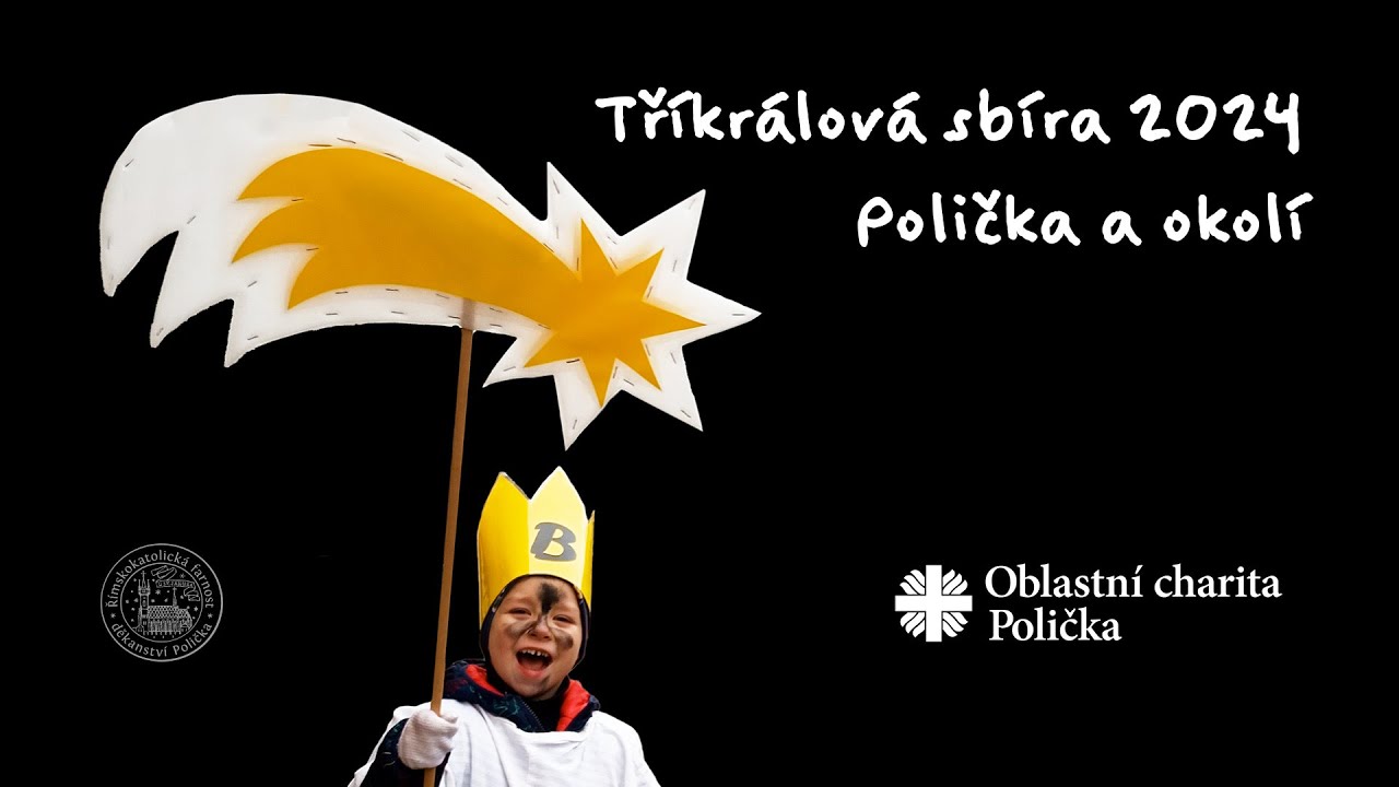 Tříkrálová sbírka v Poličce a okolí 2024