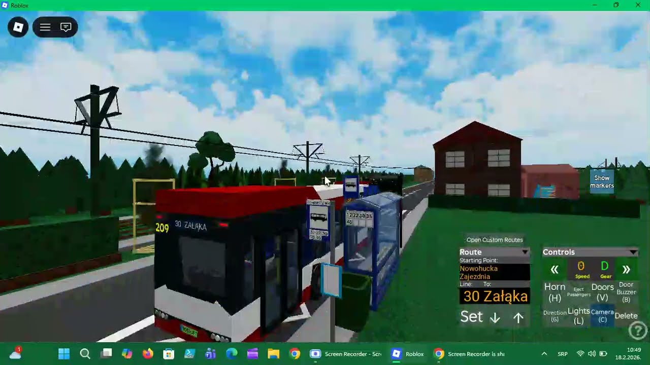 Urbanmove Public Transport Bus line 30