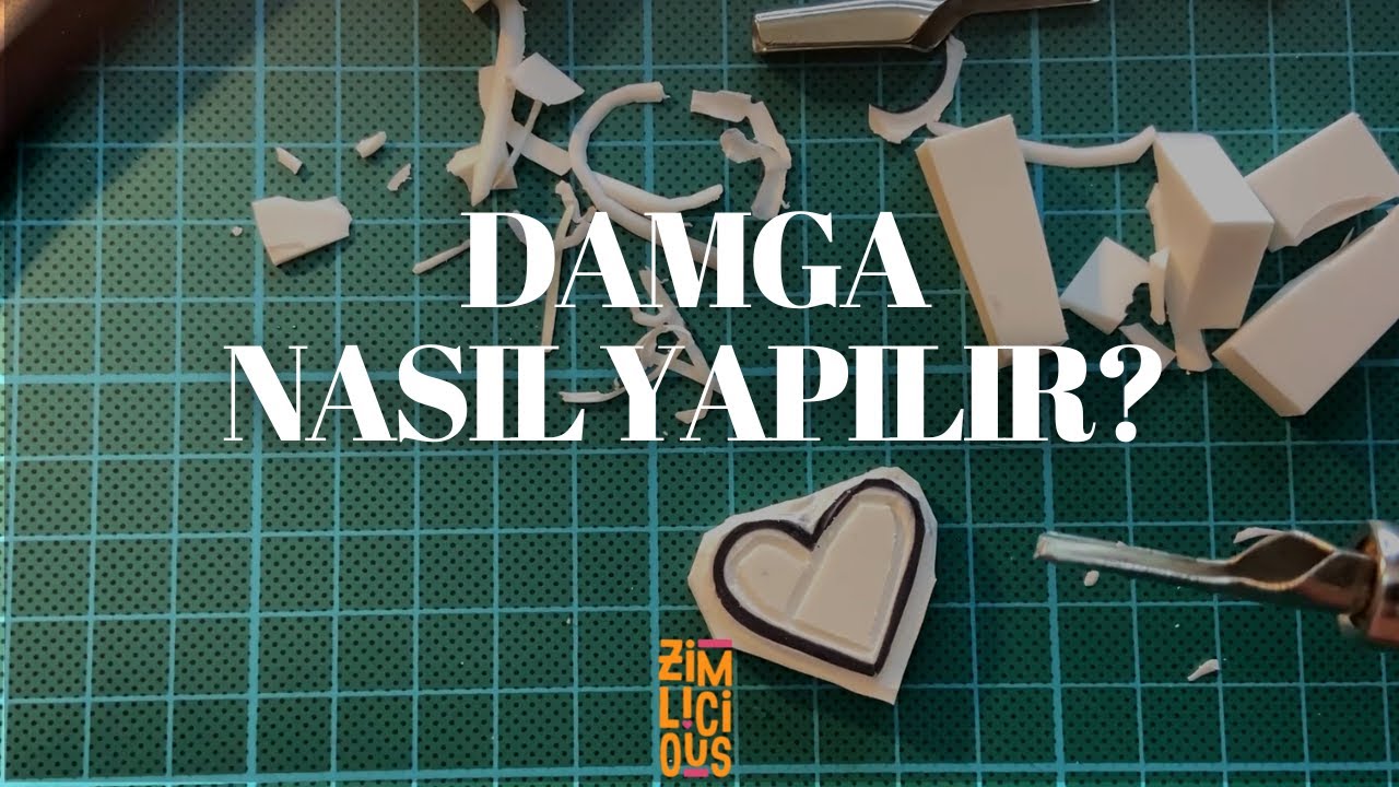 Damga Yapımı|Kendiniz stamp yapabilirsiniz!