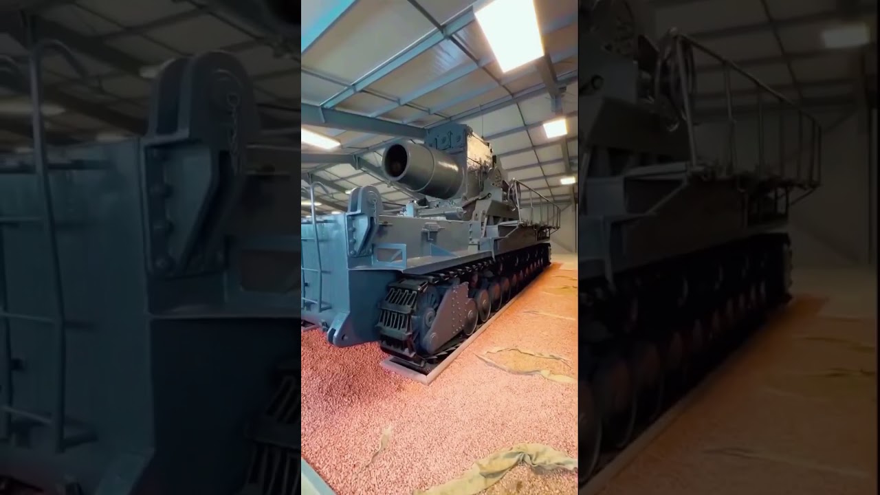 He suppressed the Warsaw Uprising - 600mm Self-propelled mortar #ww2 #military #army #historylovers
