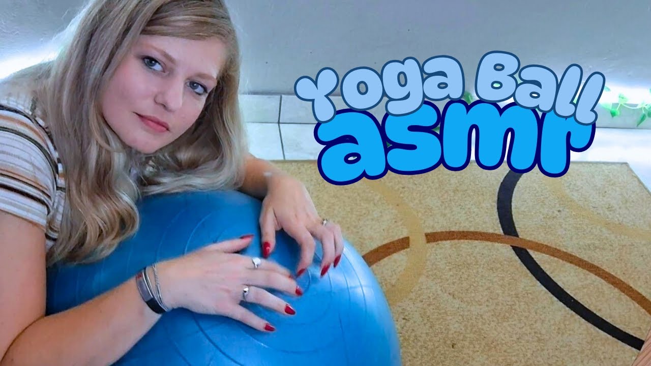 Relaxing Yoga Ball ASMR | Nails Tapping For Ultimate Relaxation