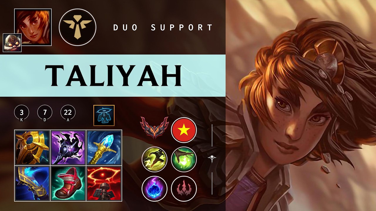 Taliyah Support vs Rell - VN Grandmaster Patch 26.05