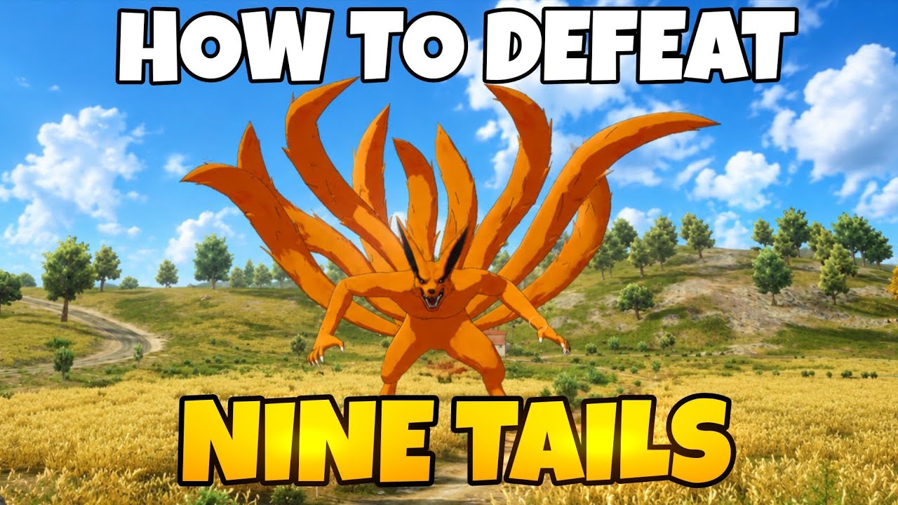 How to defeat Nine tails in bgmi | Easiest way to kill Nine tails in bgmi 