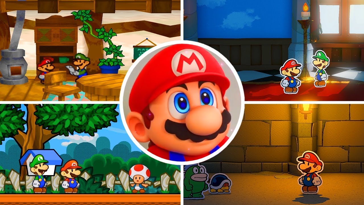 Evolution of Mario RPG Games (1996-2023) All RPG Games