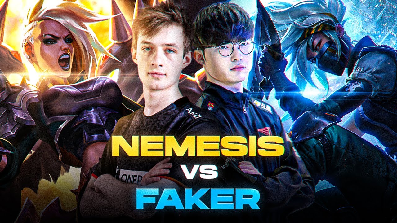 Faker Akali finds Nemesis' Kayle in Korean SoloQ and it doesn't go as expected...