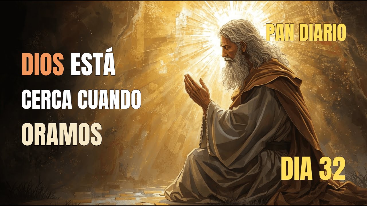 Día 32 I ¿Dónde está Dios Cuando Oro? Más Cerca de Lo que Imaginas | Deuteronomio 4:7 #pandiario