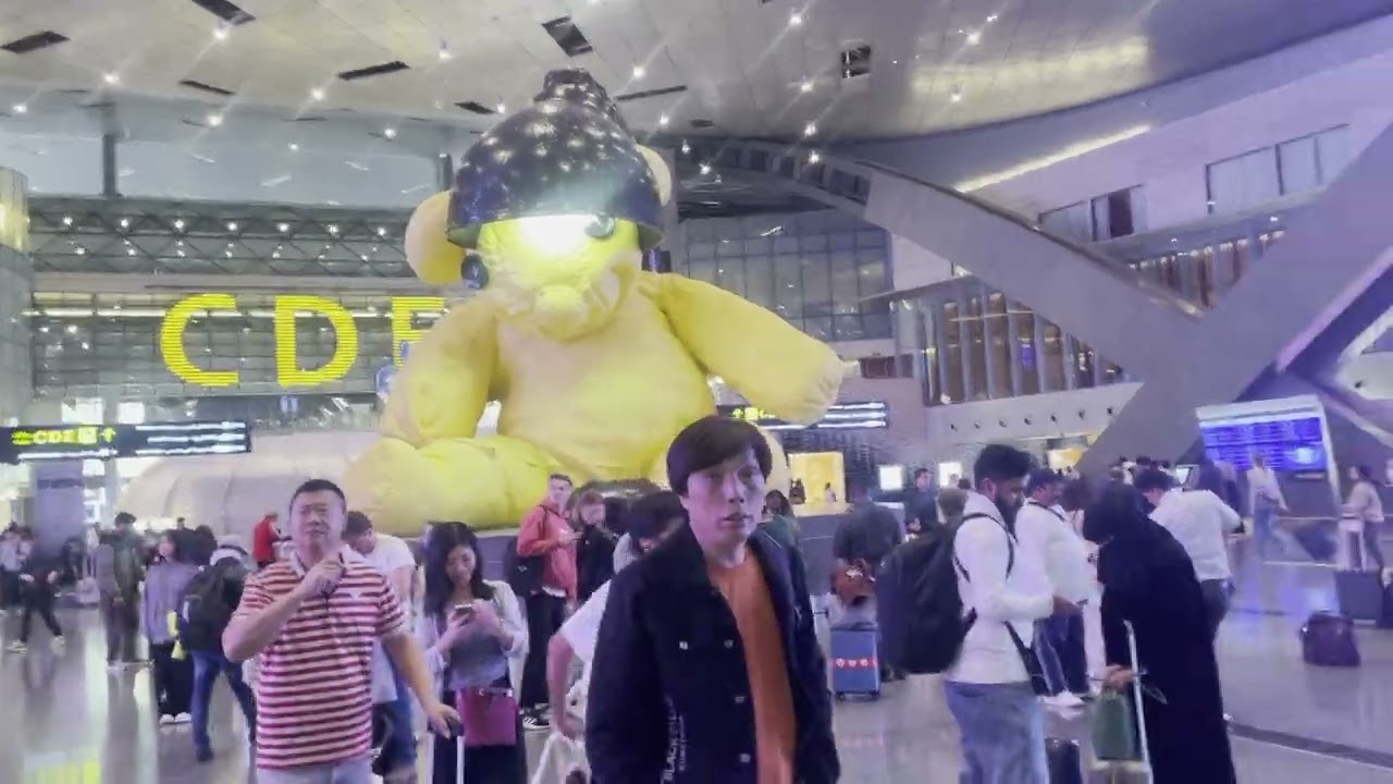 Walking Inside Hamad International Airport Doha/ Qatar 2026 / walking tour 4k