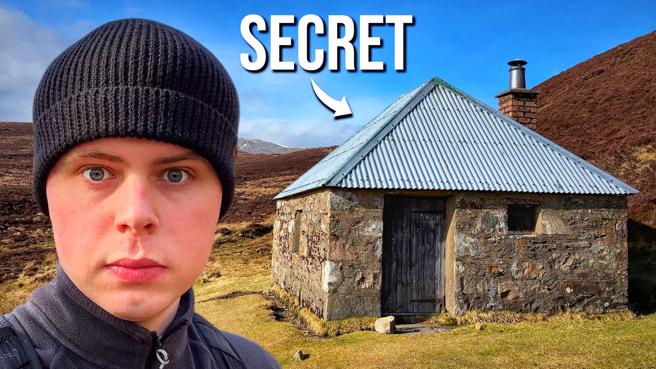 I Found a Secret Tiny Bothy High in the Scottish Mountains