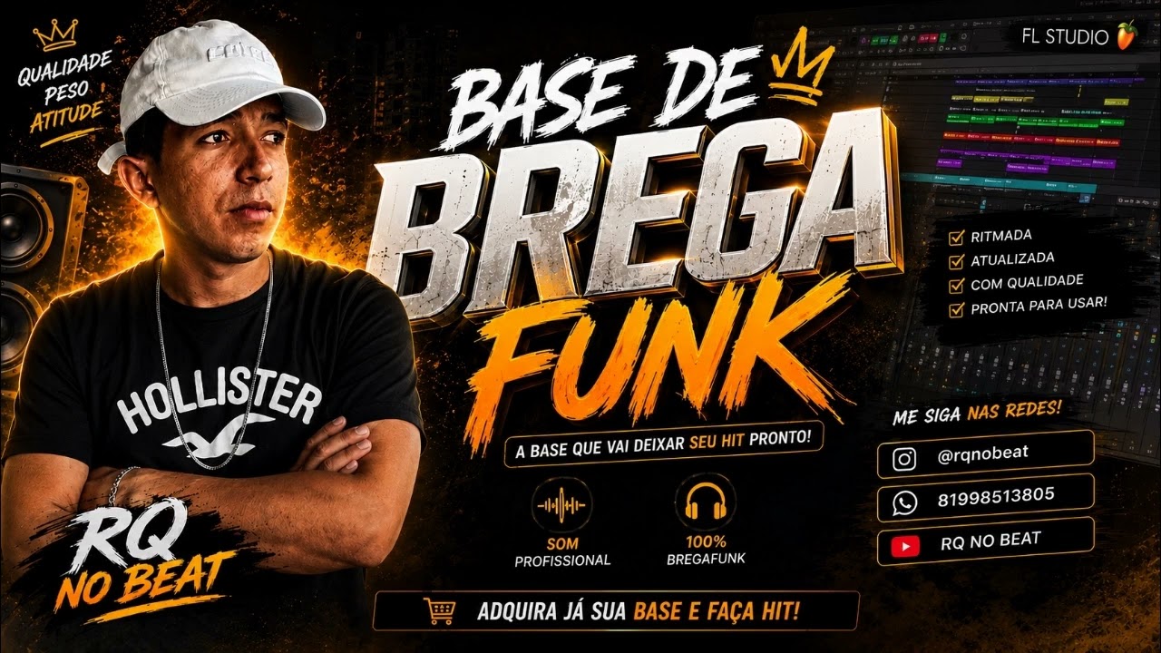 Base de Brega Funk 2026 | Beat Sem Copyright | RQ NO BEAT