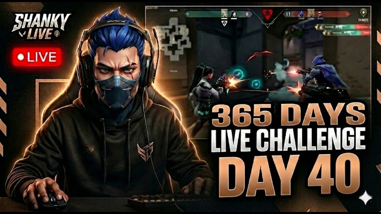 DAY 40/365 🔴 Road to Radiant | Valorant Live Grind | #valorant #livestream #gaming #fps