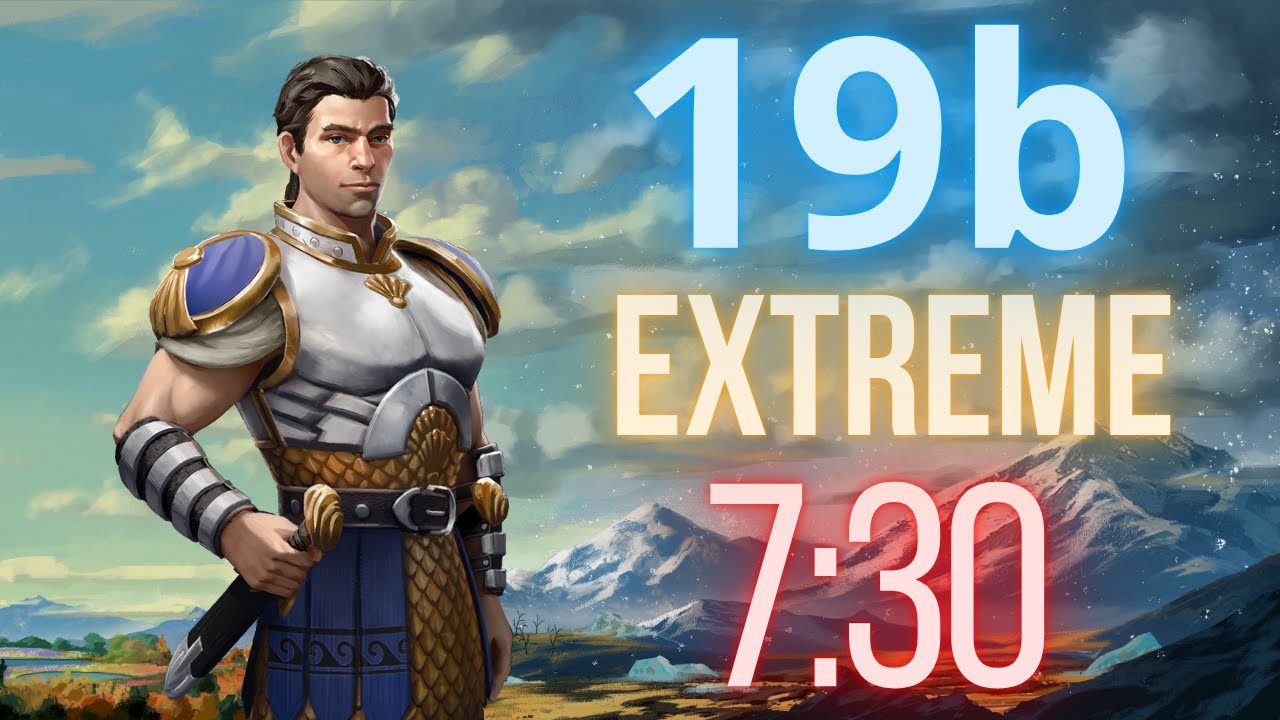 Fastest 19b Extreme | 7:30 | Arena of the Gods | AOM Retold
