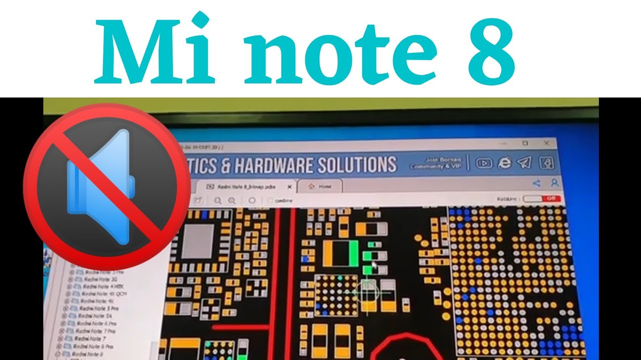 mi note 8 sem som resolvido